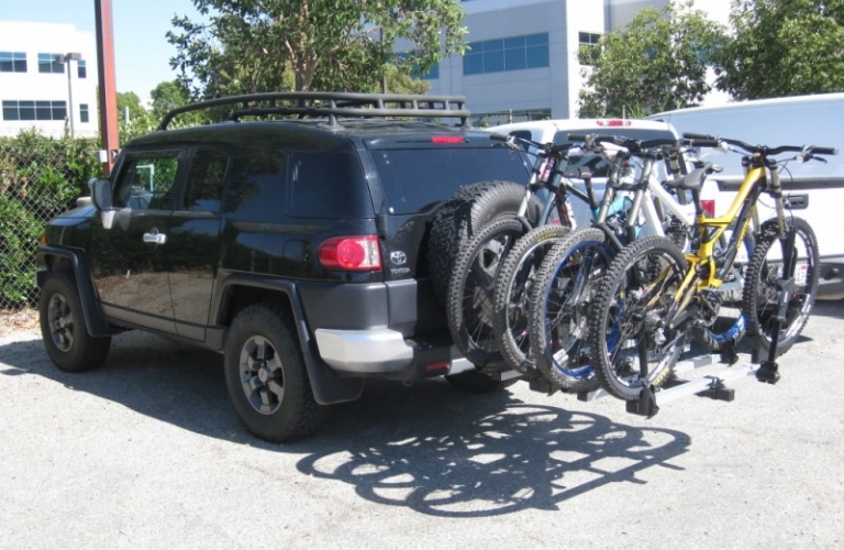 fj cruiser bike rack