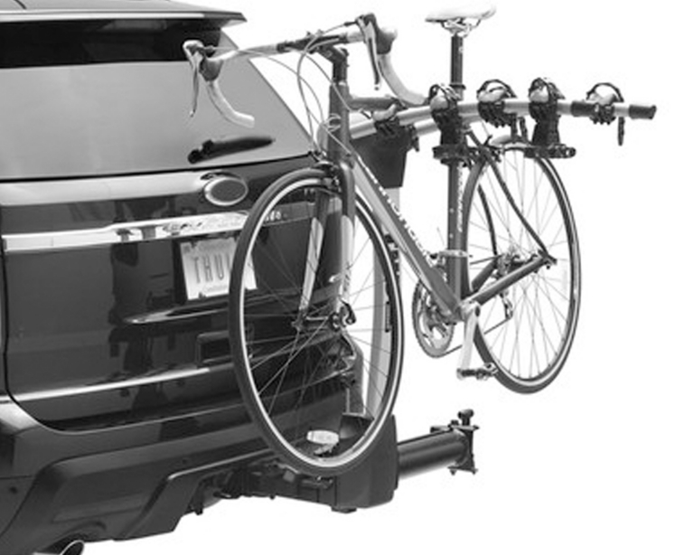 Hitch Mast-Style Bike Racks by Thule and Yakima